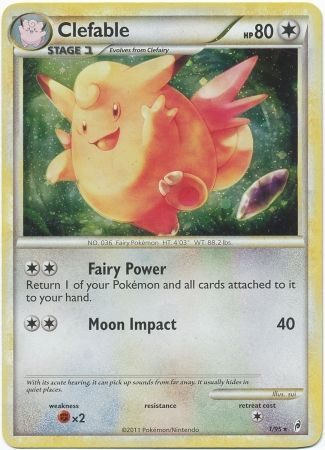 Clefable - 1/95 (Holo)