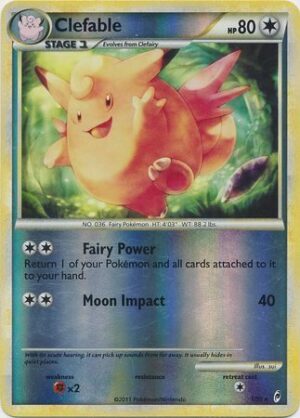 Clefable - 1/95 - Reverse