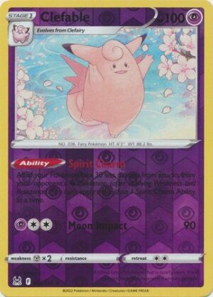 Clefable - 63/196 - Reverse
