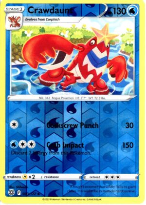 Crawdaunt - 33/172 - Reverse