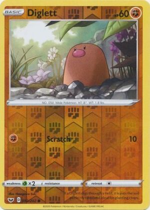 Diglett - 92/202 - Reverse