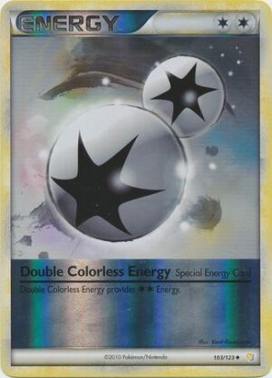 Double Colorless Energy - 103/123 - Reverse