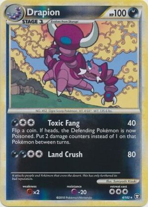 Drapion - 4/102 - Reverse