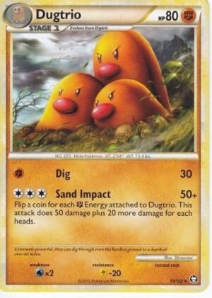 Dugtrio - 19/102