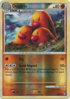 Dugtrio - 19/102 - Reverse