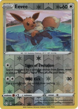 Eevee - 52/72 - Reverse