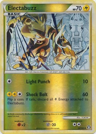 Electabuzz – 33/102 – Reverse