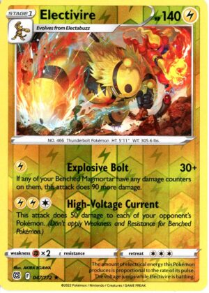 Electivire - 47/172 - Reverse