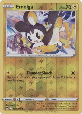 Emolga – 57/203 – Reverse