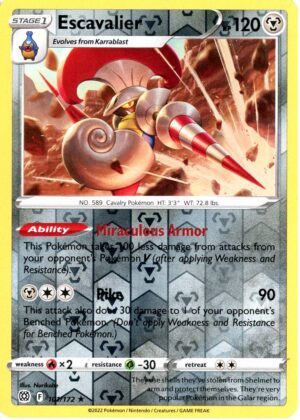 Escavalier - 101/172 - Reverse