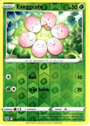 Exeggcute - 1/172 - Reverse