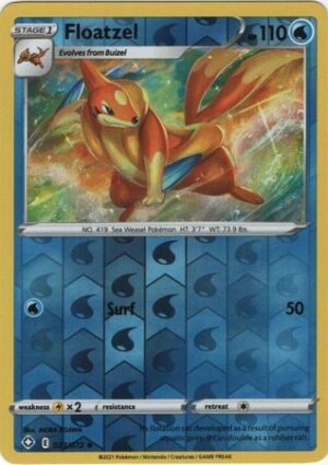 Floatzel - 23/72 - Reverse