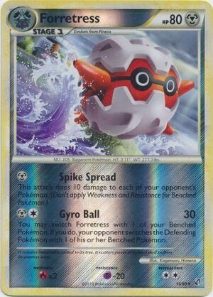 Forretress - 13/90 - Reverse