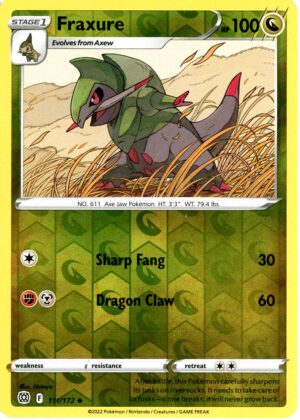 Fraxure - 111/172 - Reverse