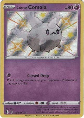 Galarian Corsola - SV49/SV122