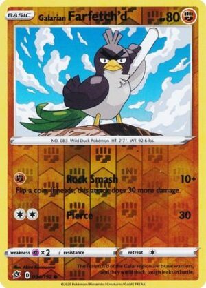 Galarian Farfetch'd - 094/192 - Reverse