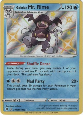 Galarian Mr. Rime – SV21/SV122