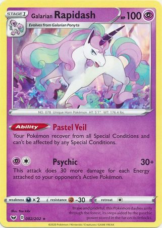 Galarian Rapidash – 82/202