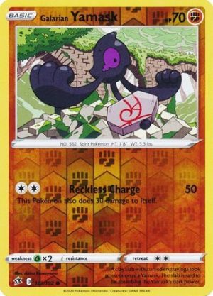 Galarian Yamask - 101/192 - Reverse