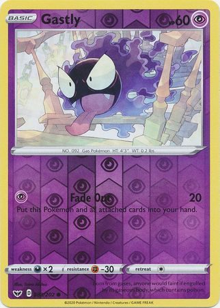 Gastly – 83/202 – Reverse