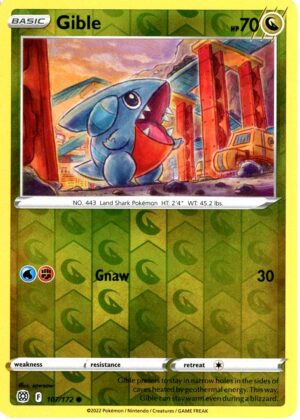 Gible - 107/172 - Reverse