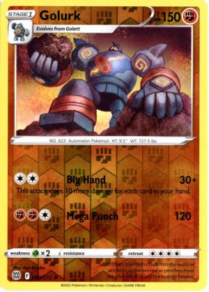 Golurk - 83/172 - Reverse