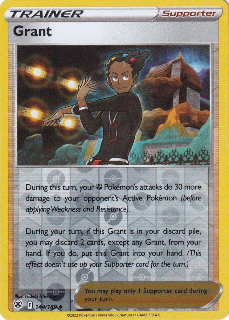 Grant - 144/189 - Reverse