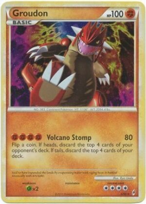 Groudon - 6/95 (Holo)