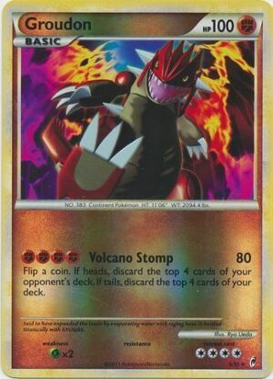 Groudon - 6/95 - Reverse