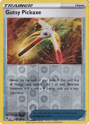 Gutsy Pickaxe - 145/189 - Reverse