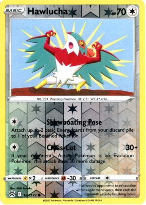 Hawlucha - 127/172 - Reverse