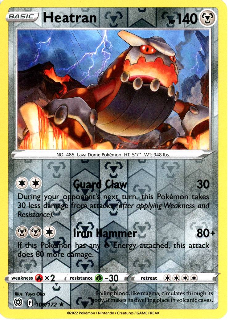 Heatran - 100/172 - Reverse