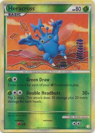 Heracross - 43/123 - Reverse