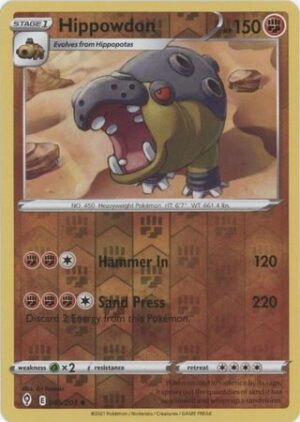 Hippowdon - 85/203 - Reverse