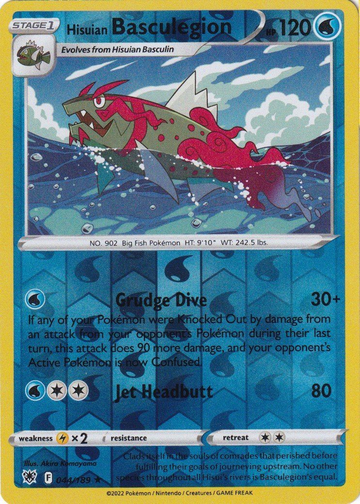 Hisuian Basculegion - 44/189 - Reverse