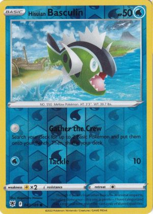 Hisuian Basculin - 43/189 - Reverse