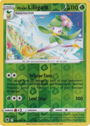 Hisuian Lilligant - 16/189 - Reverse