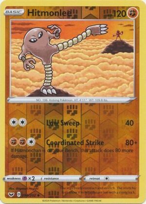 Hitmonlee - 94/202 - Reverse