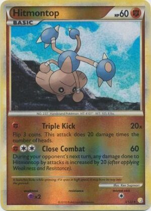 Hitmontop - 5/123 - Reverse