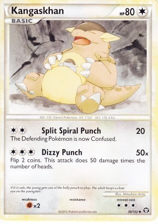 Kangaskhan - 36/102