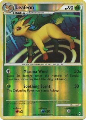 Leafeon - 13/95 - Reverse