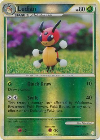 Ledian - 25/123 - Reverse