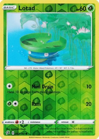 Lotad – 007/192 – Reverse