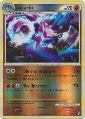 Lucario - 14/95 - Reverse