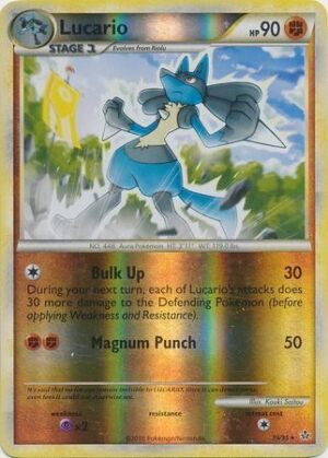 Lucario - 19/95 - Reverse