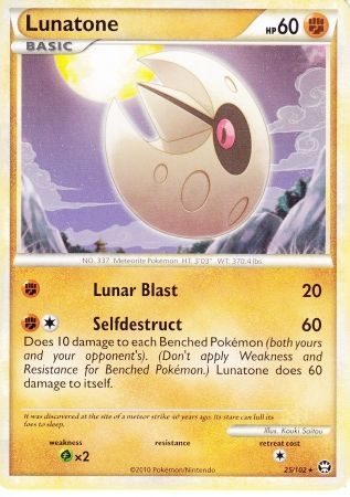 Lunatone - 25/102