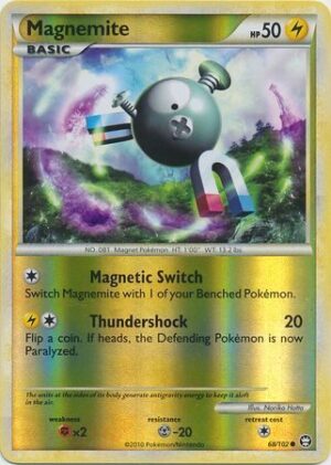 Magnemite - 68/102 - Reverse