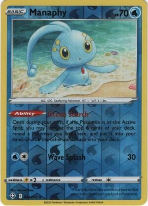 Manaphy - 24/72 - Reverse