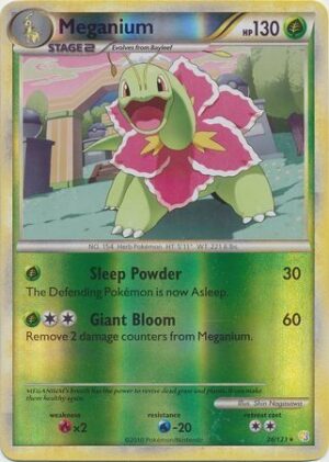 Meganium - 26/123 - Reverse