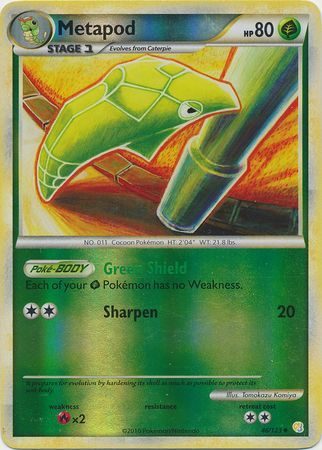 Metapod - 46/123 - Reverse